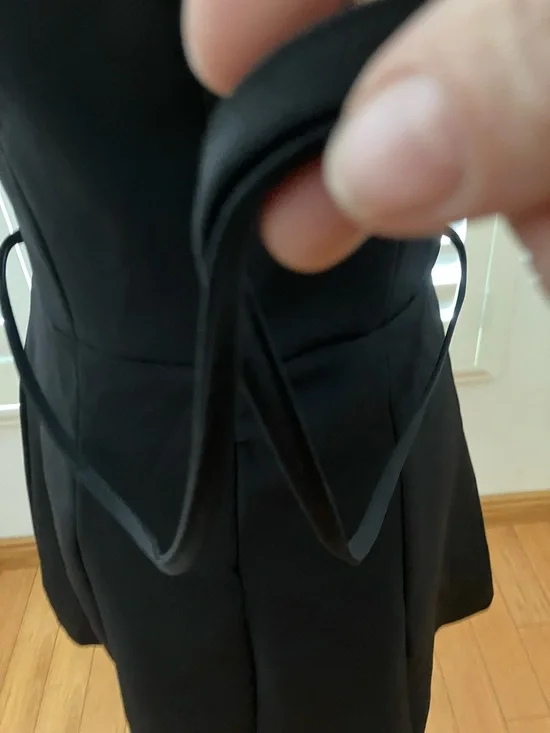 DAZY Solid A-Line Dress Without Tee, Casual Women Dress, BLACK, Size M - Picture 10 of 13